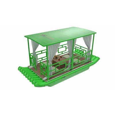 Bád Bambú Leictreach Fóillíochta